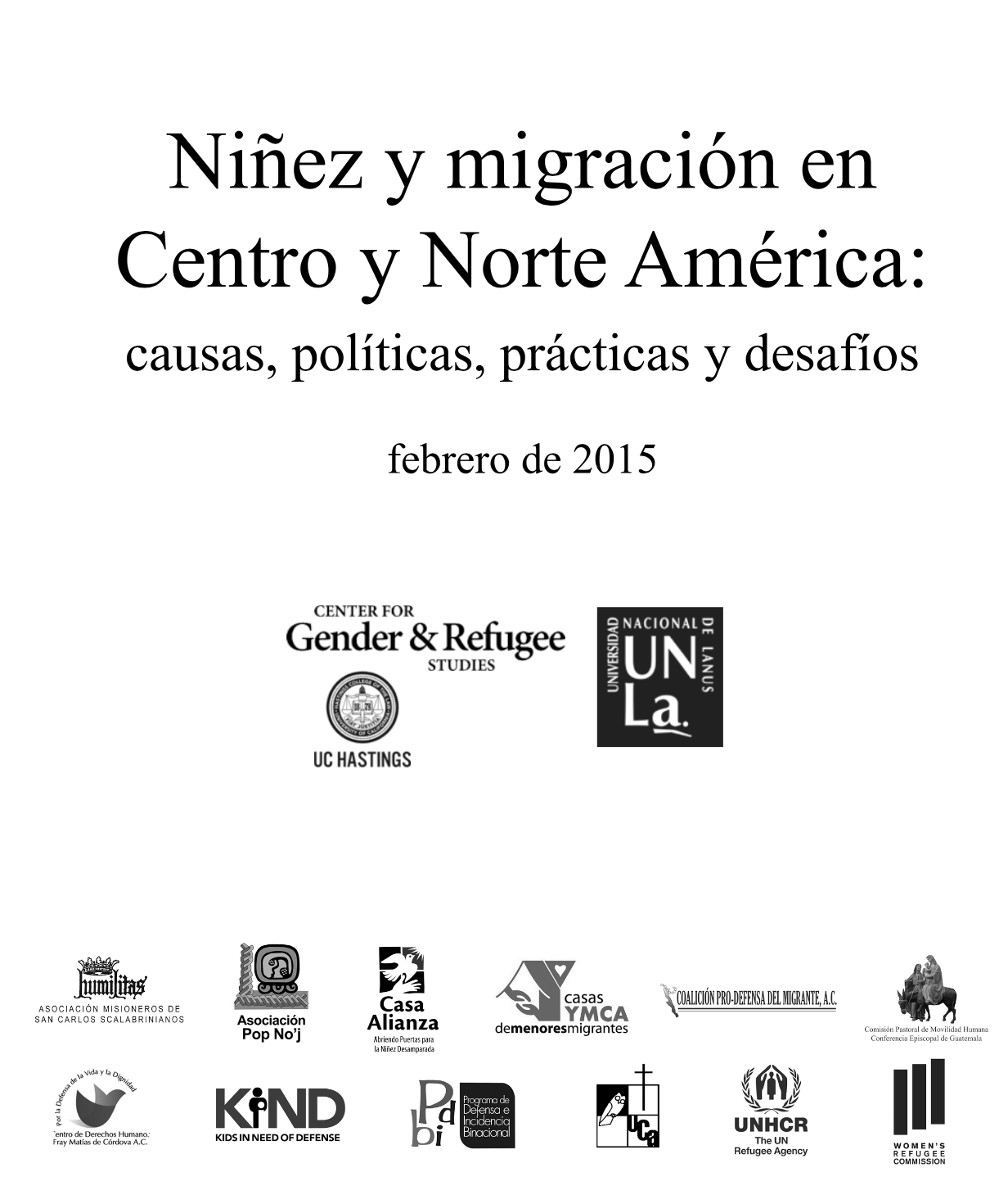 Niñez y migración en Centro y Norte América